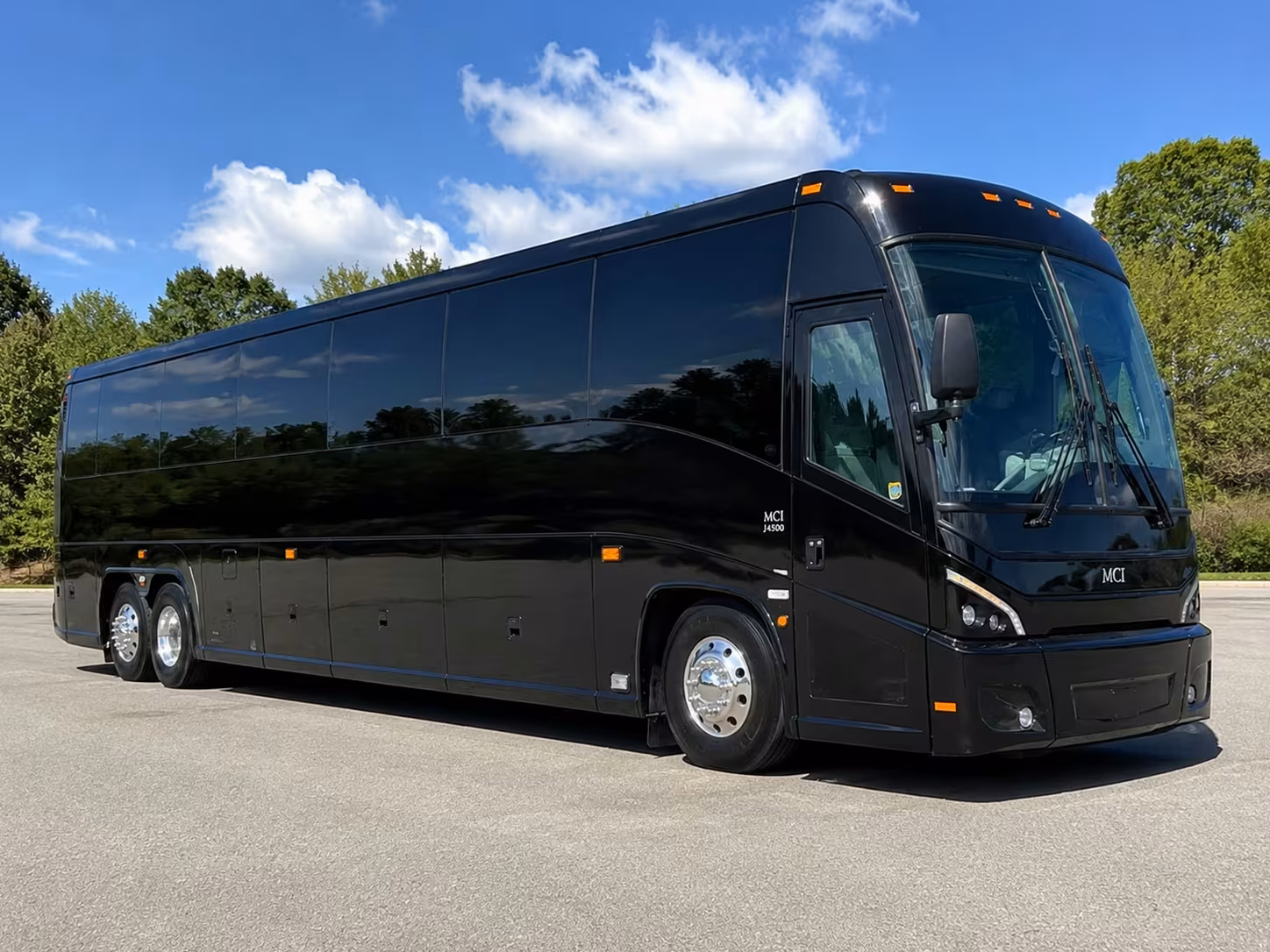 56 passenger charter bus