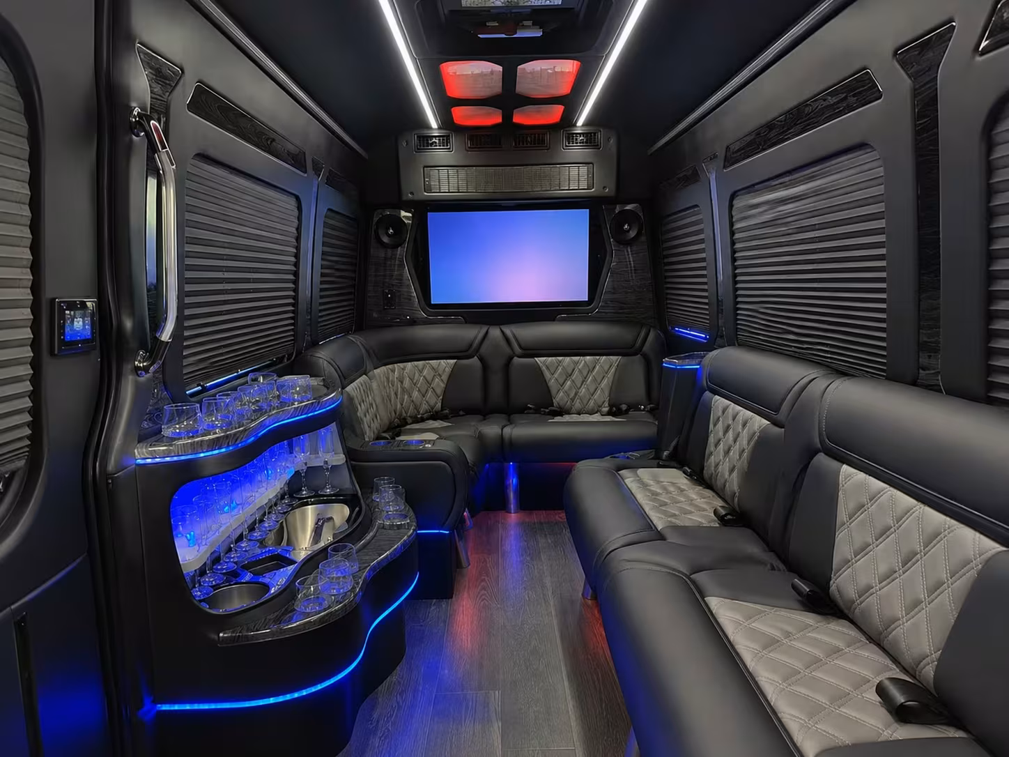 long distance wedding shuttle buses for miami beach guests