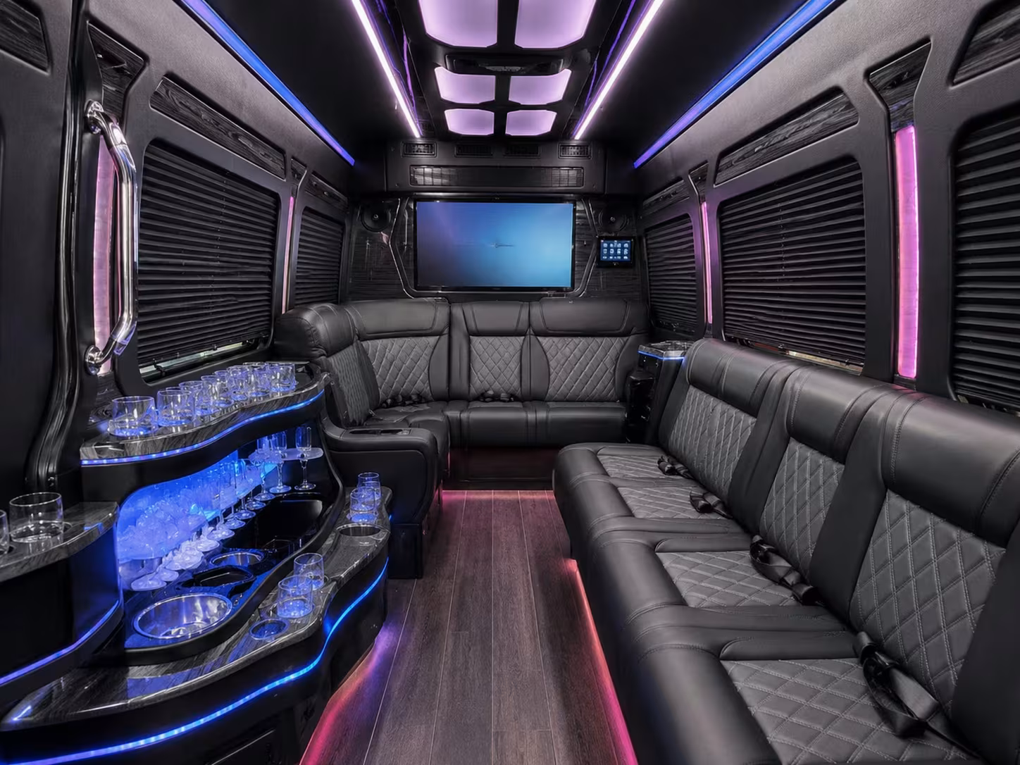 miami beach corporate event and conference shuttle buses