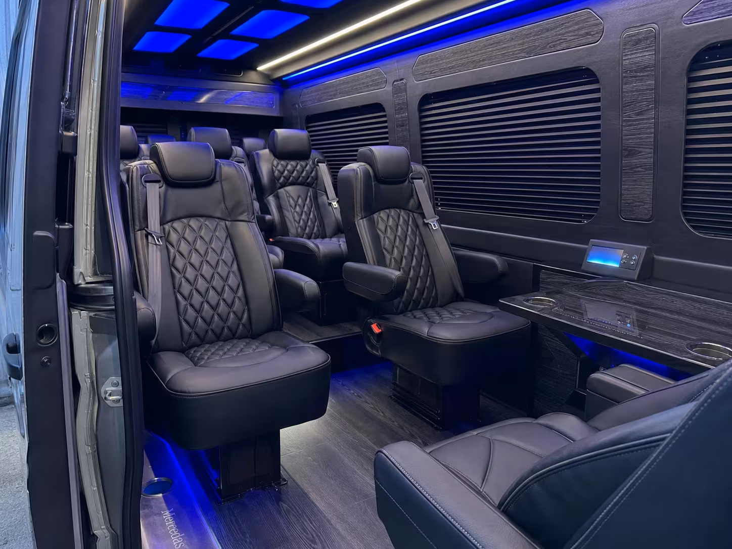 sprinter van transportation for groups and events across miami beach
